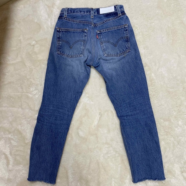 Ron Herman(ロンハーマン)の《美品》RE/DONE LEVI'Sリーバイステーパードデニム23 レディースのパンツ(デニム/ジーンズ)の商品写真