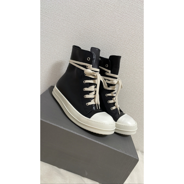 新版 【新品】RICK Rick OWENS GEOBASKET ジオバスケット42 スニーカー