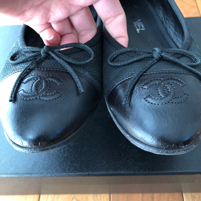 シャネル CHANEL バレエシューズ 37サイズ - 靴 シャネル CHANEL バレエシューズ 37サイズ - 靴