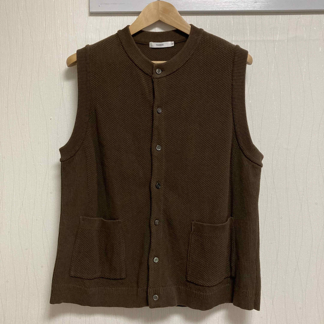 YASHIKI  Tsukushi Knit Vest サイズ1 メンズのトップス(ニット/セーター)の商品写真