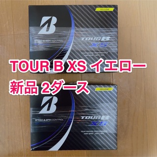 ブリヂストン(BRIDGESTONE)の2022年TOUR B XS イエロー 2ダース 24球BRIDGESTONE (その他)