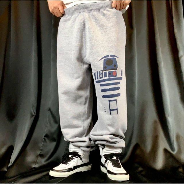 【新品送料込】STAR WARS スターウォーズ R2-D2 スウェット パンツコットン100%