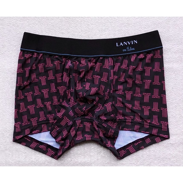 LANVIN en Bleu(ランバンオンブルー)の LANVIN en Bleu ボクサーパンツ Ｍサイズ 日本製 4枚セット メンズのアンダーウェア(ボクサーパンツ)の商品写真