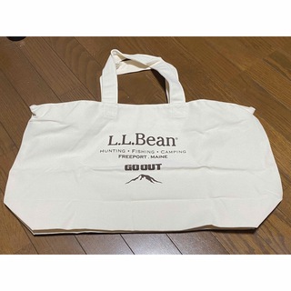 【非売品】L.L.Bean エルエルビーン GOOUT コラボビッグトートバッグ(ノベルティグッズ)