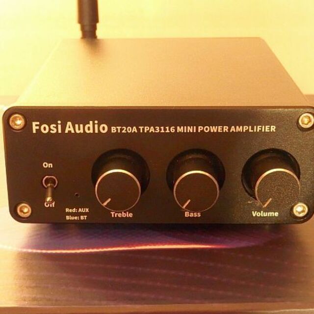 Fosi Audio BT20A Bluetooth 5.0 パワーアンプ
