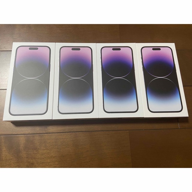 2022 新作】 iPhone 14 Pro Max 256GB SIMフリー パープル 4台
