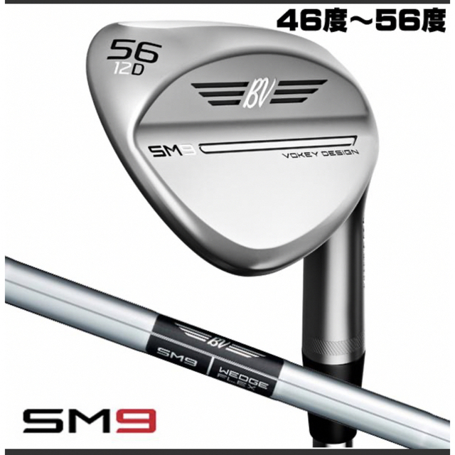 スポーツ/アウトドアタイトリスト ボーケイデザイン SM9 ウェッジ  48度 新品