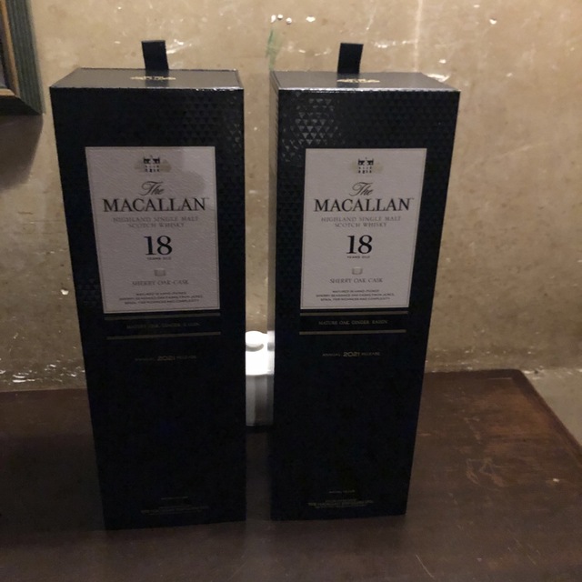 マッカラン18 年 2本セット - ウイスキー