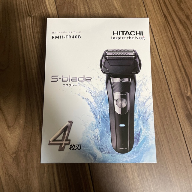 HITACHI メンズシェーバー 4枚刃 RMH-FR40B(B) スマホ/家電/カメラの美容/健康(メンズシェーバー)の商品写真