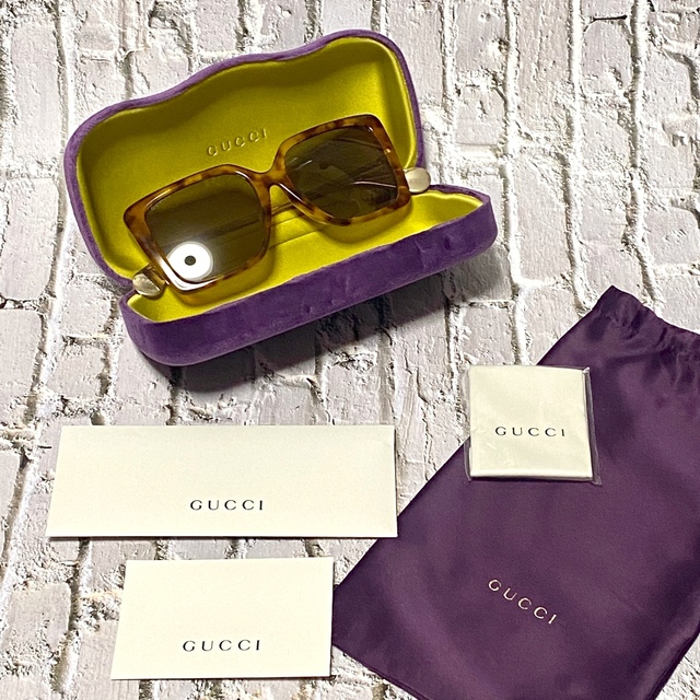 西九州新幹線 GUCCI グッチ べっ甲風 サングラス レディース | bca.edu.gr