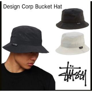 ステューシー(STUSSY)のSTUSSY  バケットハット　Black(ハット)