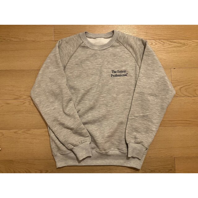 Optstuff CREWNECK SWEAT (H.GRAY)  L