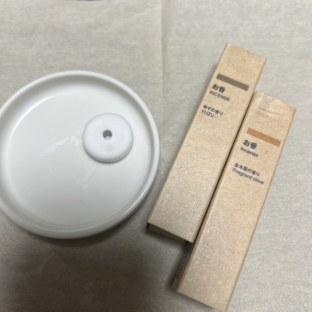 MUJI (無印良品)(ムジルシリョウヒン)の無印良品　お香セット コスメ/美容のリラクゼーション(お香/香炉)の商品写真