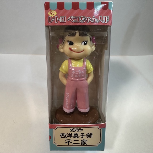 限定レトロペコちゃん人形 西洋菓子舗 不二家 2023 | フリマアプリ ラクマ