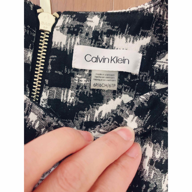 Calvin Klein(カルバンクライン)のカルバンクライン   ワンピース　美品　6 レディースのワンピース(ひざ丈ワンピース)の商品写真