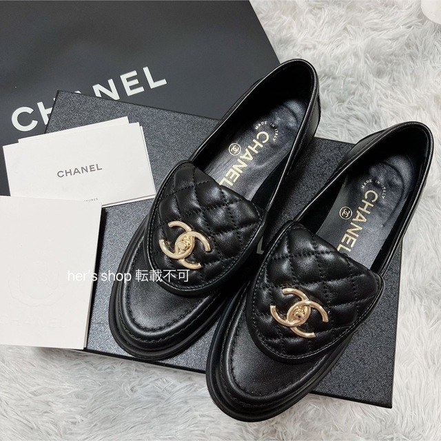新しい季節 - CHANEL CHANEL 35 ローファー CCターンロック シャネル