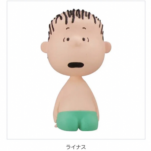 PEANUTS(ピーナッツ)のスヌーピー70周年ピーナッツガチャガチャミニチュアグッズフィギュア人形ライナス エンタメ/ホビーのフィギュア(アニメ/ゲーム)の商品写真