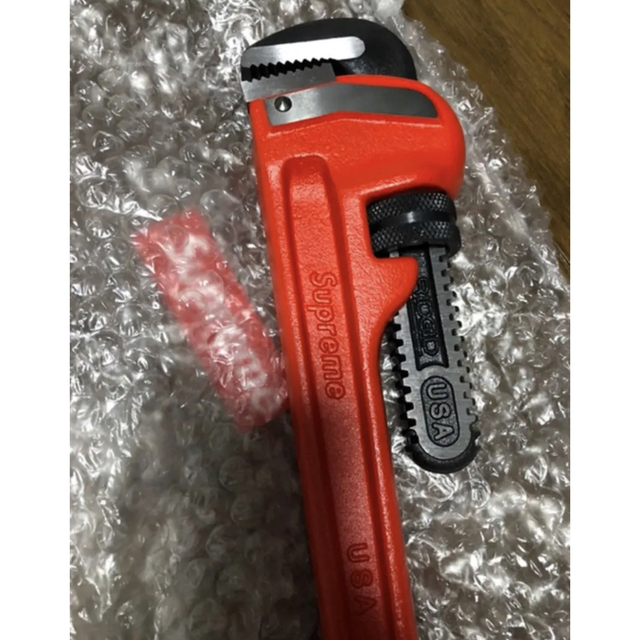 Supreme Ridgid Pipe Wrench Red パイプレンチ