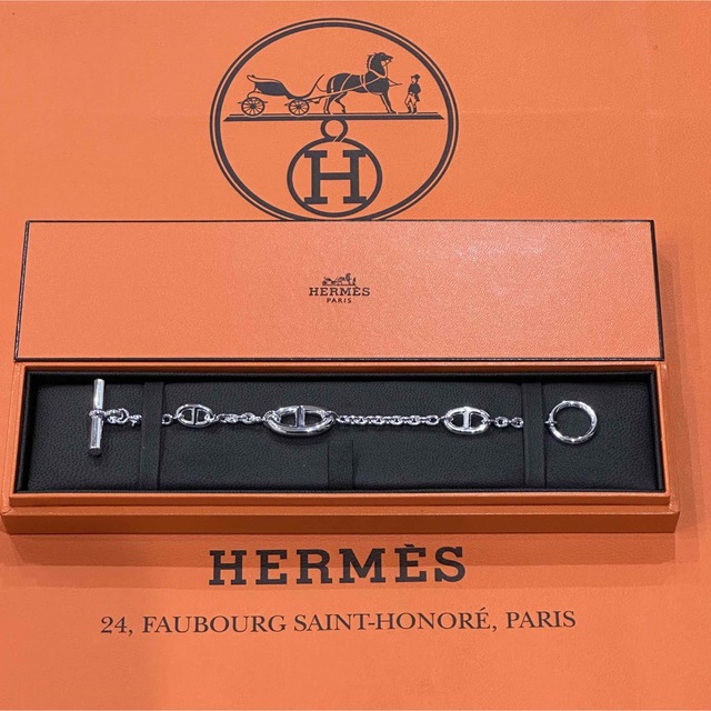 Hermes - 新品未使用 レア HERMES エルメス ファランドール ブレスレット ST