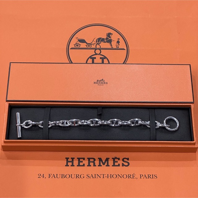 Hermes - 新品未使用 レア HERMES エルメス シェーヌダンクル GM 14 ブレス