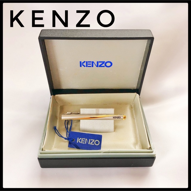 KENZO(ケンゾー)のKENZO ケンゾー　ネクタイピン　シルバー　ゴールド　コンビ メンズのファッション小物(ネクタイピン)の商品写真