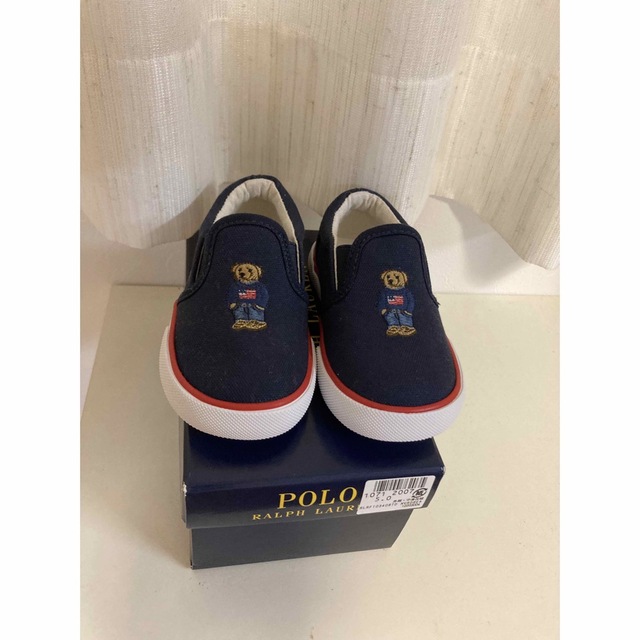 POLO RALPH LAUREN(ポロラルフローレン)のポロラルフローレンシューズ キッズ/ベビー/マタニティのベビー靴/シューズ(~14cm)(スニーカー)の商品写真