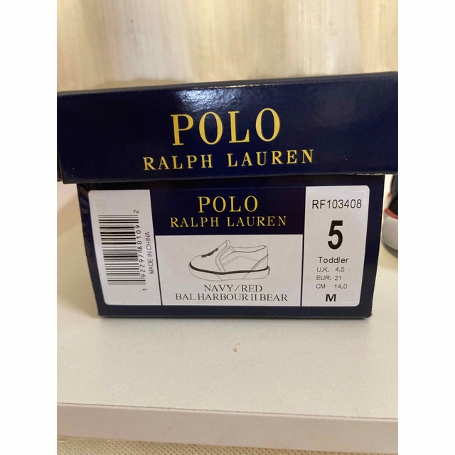 POLO RALPH LAUREN(ポロラルフローレン)のポロラルフローレンシューズ キッズ/ベビー/マタニティのベビー靴/シューズ(~14cm)(スニーカー)の商品写真