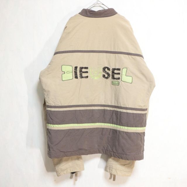 激レア】diesel ディーゼル パーカー ジャケット ビンテージ 刺繍ロゴ