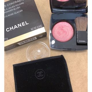 シャネル(CHANEL)のシャネル ジュ コントゥラスト170 ローズ グラシエ(チーク)