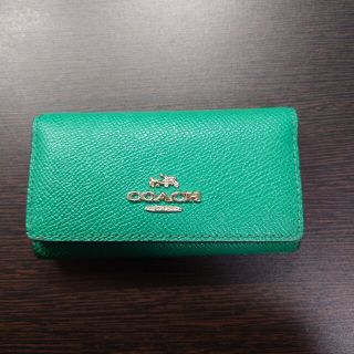 コーチ(COACH)のCoach　キーケース　グリーン　緑(キーケース)