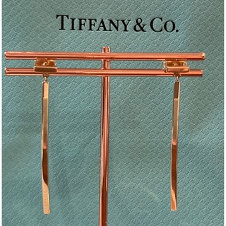ティファニー(Tiffany & Co.)のTIFFANY&Co. ティファニー Tバー ピアス K18YG 美品(ピアス)