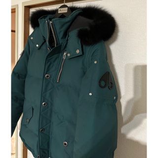 ムースナックルズ(MOOSE KNUCKLES)の美品 Moose Knuckles 3Qダウンジャケット Msize(ダウンジャケット)