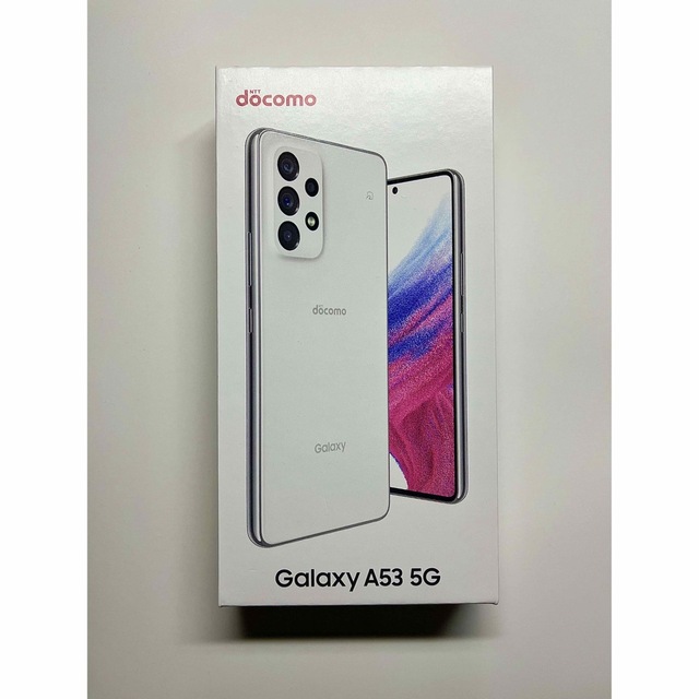 SAMSUNG Galaxy A53 5G SC-53C オーサムホワイト