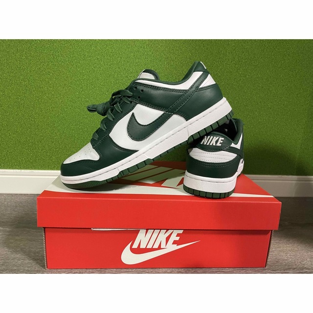 ナイキNIKE■DUNK LOW RETRO TEAM GREENスニーカー