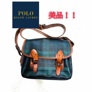 ポロラルフローレン(POLO RALPH LAUREN)の美品！ポロラルフローレン ショルダーバッグ(ショルダーバッグ)