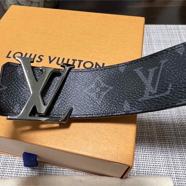 LOUIS VUITTON(ルイヴィトン)のLOUIS VUITTON ルイ・ヴィトン ベルト モノグラム ブラック メンズのファッション小物(ベルト)の商品写真