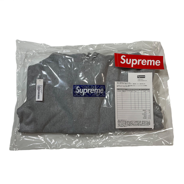 人気沸騰】 Supreme - Supreme Bandana Box Logo Hooded 19FW パーカー ...