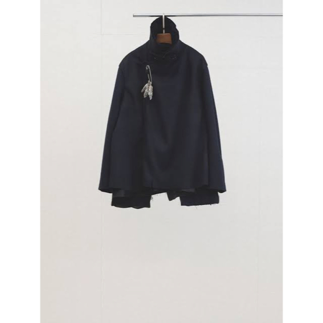 KEISUKE YOSHIDA 21AW Bullied Pea Coat - nayaabhaandi.com