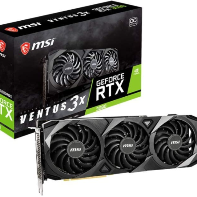 MSI GeForce RTX 3090 VENTUS 3X 24G