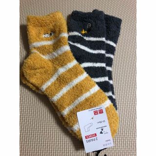 ユニクロ(UNIQLO)のUNIQLOピーナッツ　ルームソックス2足セット(ソックス)