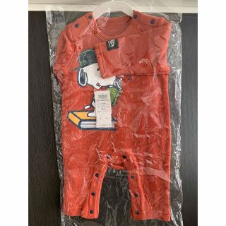 スヌーピー(SNOOPY)の【新品】スヌーピー　ロンパース(ロンパース)