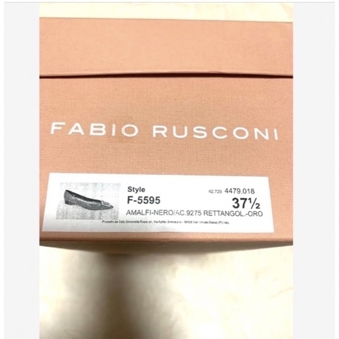 新品】FABIO RUSCONI ポインテッドトウバックルパンプス スエード-