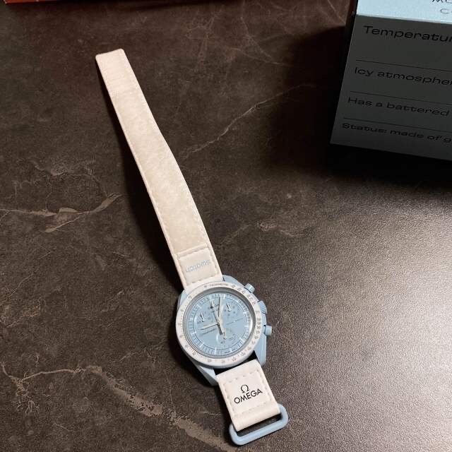 swatch(スウォッチ)のオメガ　スウォッチ　ペアセット レディースのファッション小物(腕時計)の商品写真