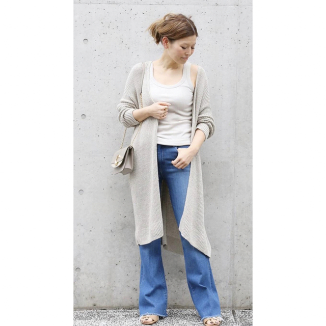 Deuxieme Classe Lily Linen リネンロングカーディガン-eastgate.mk