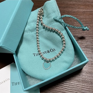 ティファニー(Tiffany & Co.)のティファニー ブルー ハート タグ ビーズ ブレスレット(ブレスレット/バングル)