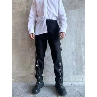 Namacheko ジップディテール ストレートパンツの通販|ラクマ