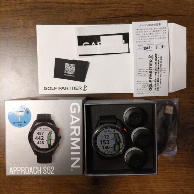 GARMIN APPROACH S62 CT10×3個セット 売り切れ必至! www.gold-and