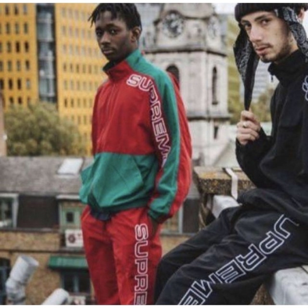 supreme split track jacket