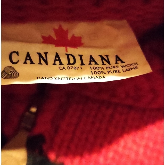 CANADIANA　カウチンセーター手編み