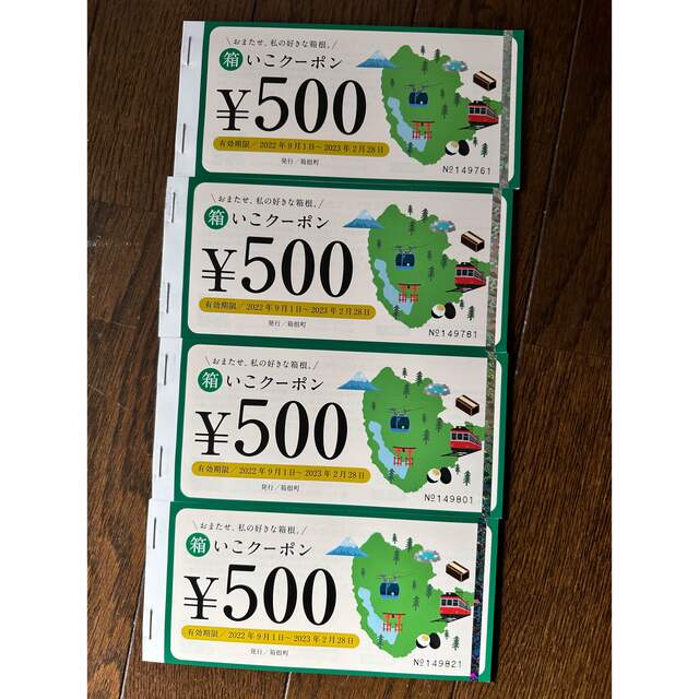 箱いこクーポン4万円分